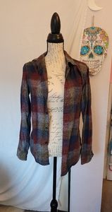 Multi-colored flannel